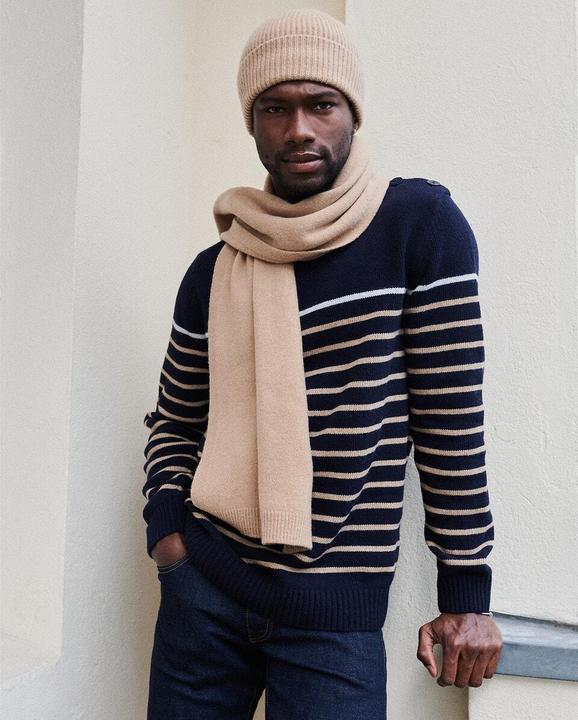 Produktbild La Redoute Collections Gestreifter Pullover im Matrosenstil (3XL)