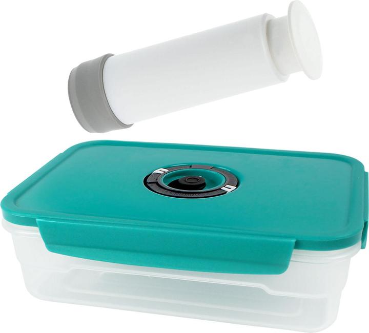 Immagine prodotto Excellent Houseware Vaso per la conservazione sottovuoto con chiusura a scatto, inclusa pompa per il vuoto, 2300 ml (2.30 l)