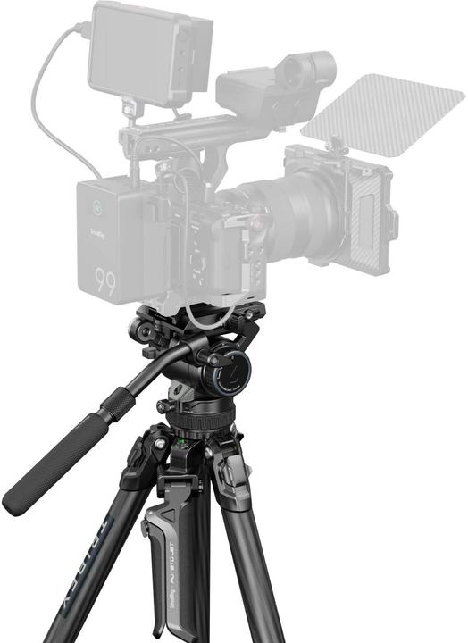 Actual product image SmallRig 4259 x Potato Jet Tribex Hydraulic Carbon Fiber Tripod Kit (Carbon)