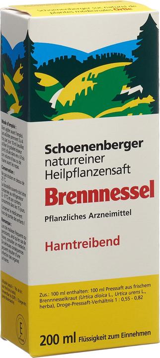 Actual product image Schönenberger Nettle medicinal plant juice juice