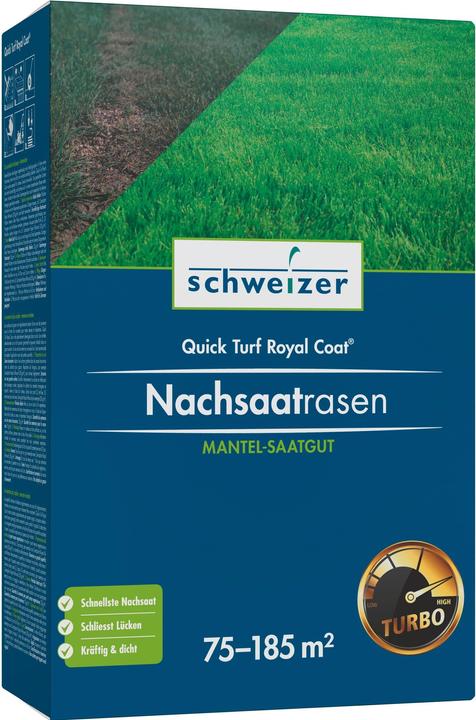 Actual product image Schweizer QuickTurf Royal Coat (Lawn reseed)