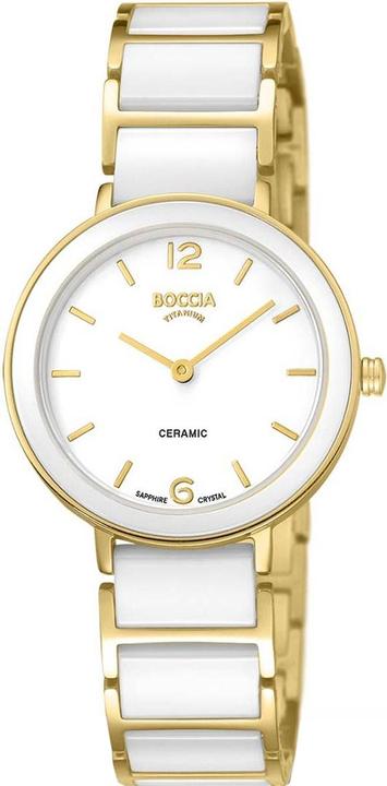 Actual product image Boccia 3311-03 Ladies' watch Ceramic Titanium 31mm 5ATM (Analogue wristwatch)