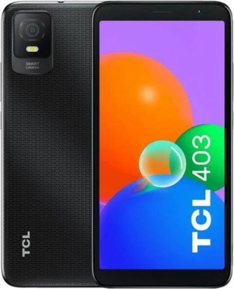 TCL 403 2/32GB Dual SIM czarny (32 GB, Prime black, 6", Dual SIM, 8 Mpx, 4G)