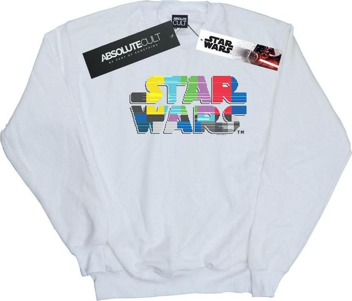 Actual product image Star Wars Mens Test Card Logo Sweatshirt (S)