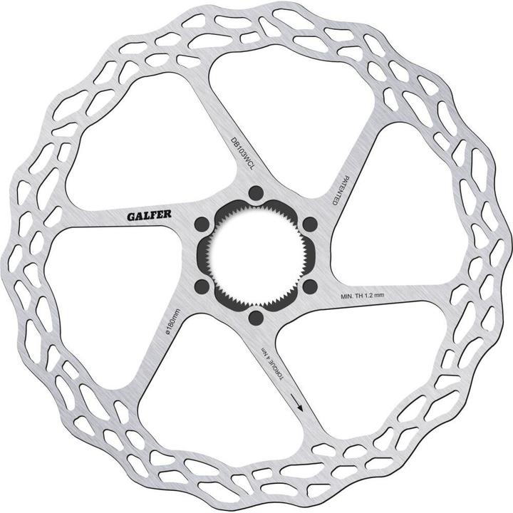 Immagine prodotto Galfer Bike disco freno wave shark center lock (140 mm)