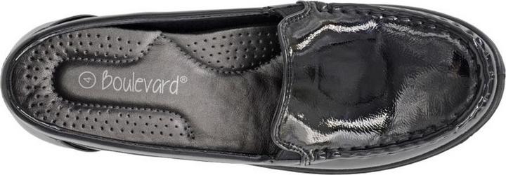 Actual product image Boulevard Womens/Ladies Patent PU Loafers (40.5)