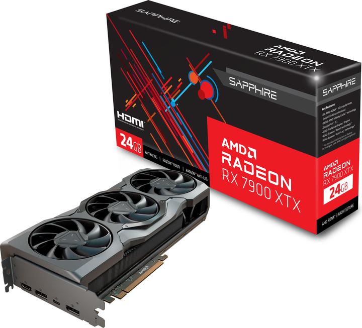 Image du produit Sapphire AMD RADEON RX 7900 XTX MBA (24 Go)