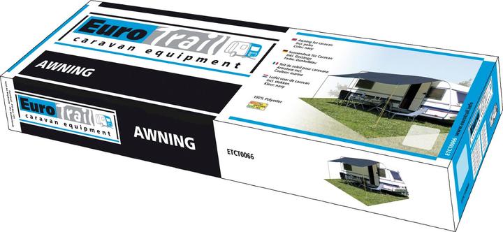 Image du produit Eurotrail Toit solaire de caravane universel (Bâche, 4 kg, 4 personnes)