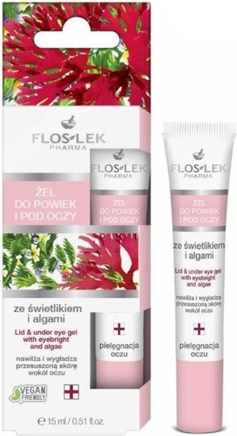 Image du produit Floslek Pharma Lid & Under Eye Gel pour les paupières et les yeux au firefly et aux algues 15ml (Gel, 15 ml)