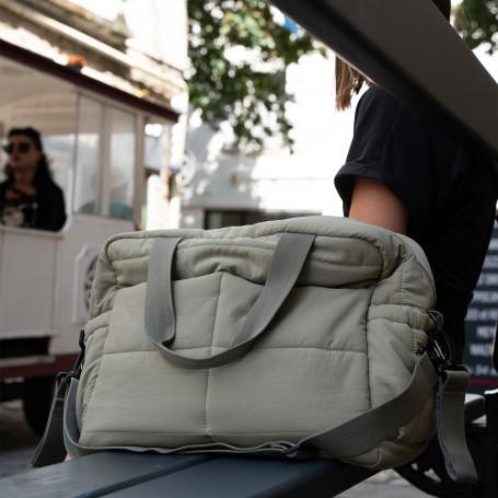 Actual product image Thermobaby Wickeltasche PLUMÉA kaktusgrün