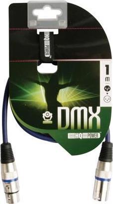 Actual product image HQ Power PAC101 DMX cable, 3-pole (1m) (1 m, XLR)