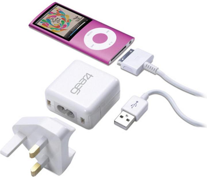 Actual product image gear4 World Tour USB Power Adapter for all iPods & iPhones (5 W)
