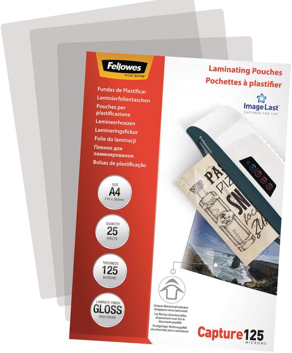 Immagine prodotto Fellowes Catturare 125 (A4, 25 Pezzo/i, 125 µm)
