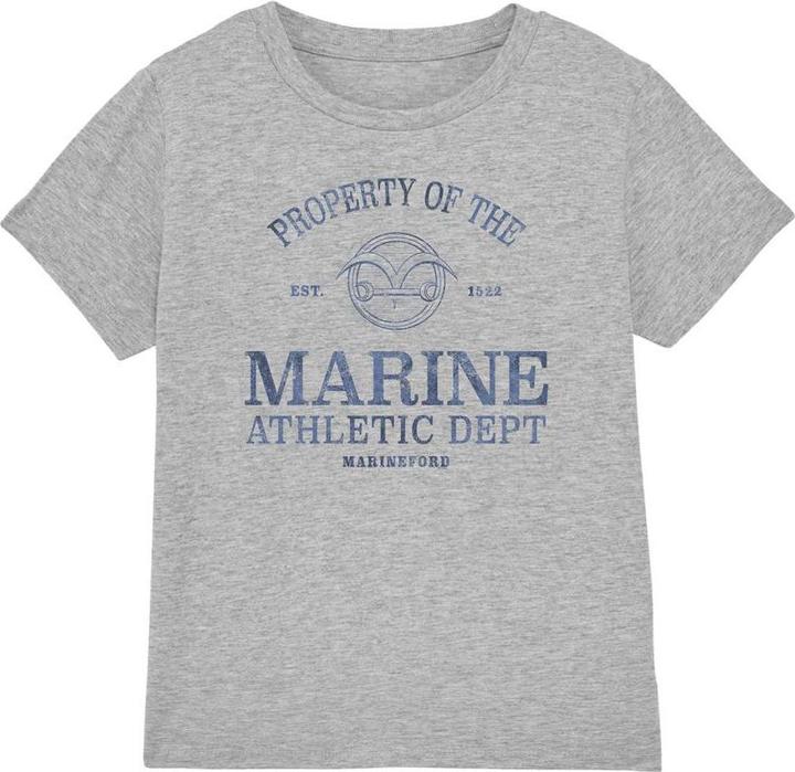 Actual product image One Piece Childrens/Kids Marine Dept Athletic T-Shirt (152, 158)