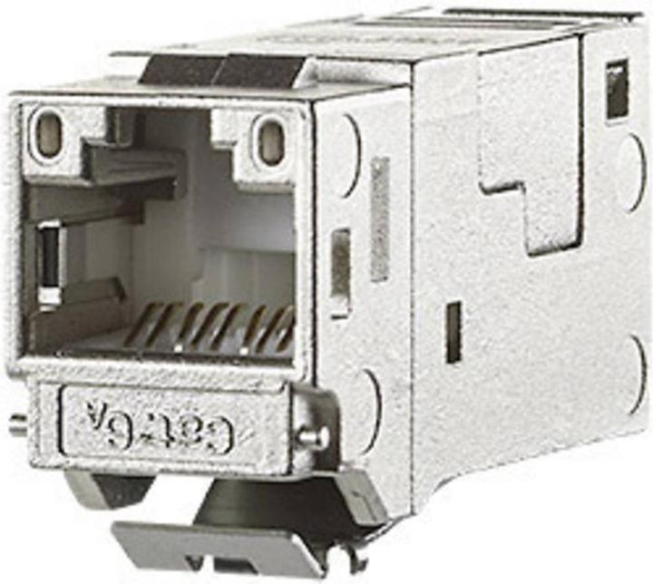 Metz Connect Keystone RJ45 installation module CAT 6a (Keystone module)