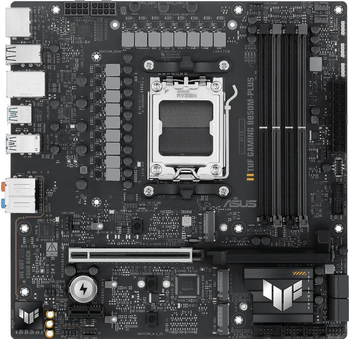 ASUS TUF GAMING B850M-PLUS (AM5, AMD B850, mATX)