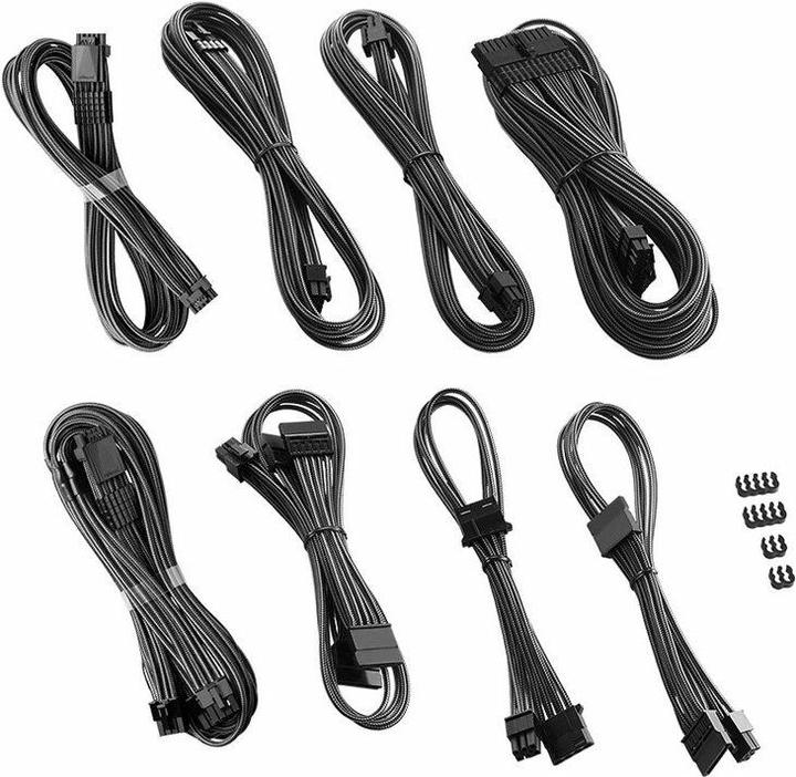 Produktbild CableMod RT-Series Pro ModMesh 12VHPWR Dual Cable Kit für ASUS/Seasonic - carbon