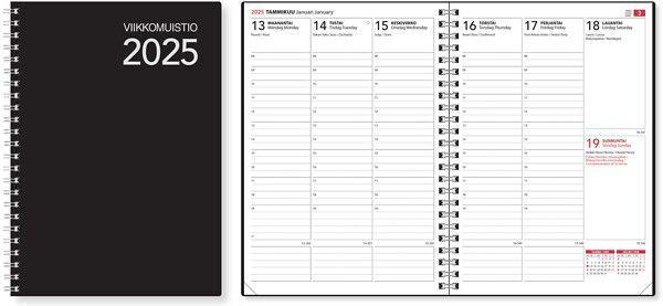 Actual product image RCK A5 Weekly Planner Pack 2025 (A5)