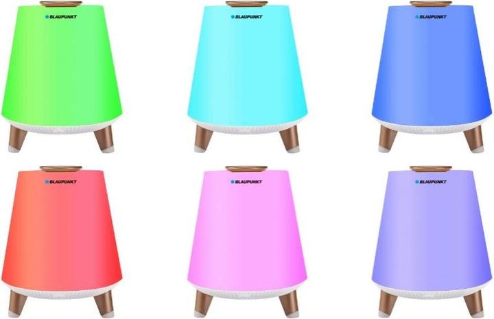 Immagine prodotto Blaupunkt BT25LAMP altoparlante portatile altoparlante portatile stereo bianco 10W (Batteria ricaricabile)