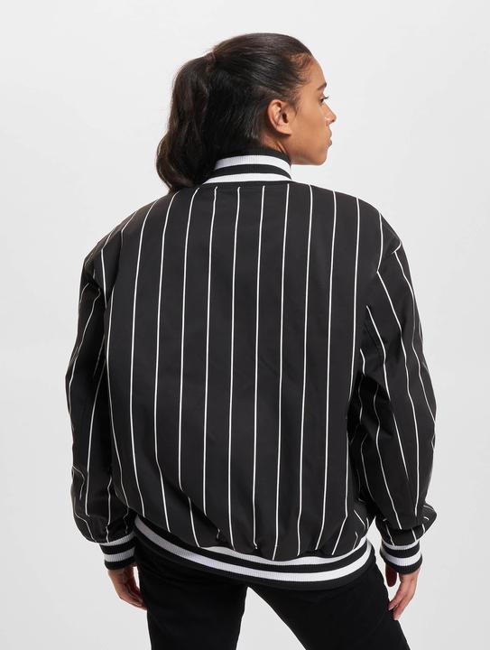 Actual product image Tommy Hilfiger Tommy Jeans Pinstripe Letterman bomber jacket - 88915 (L)