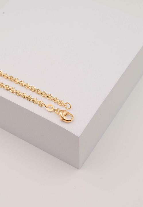 Immagine prodotto Muau Ancora rotonda (Oro rosa 750/18 carati, 55 cm)