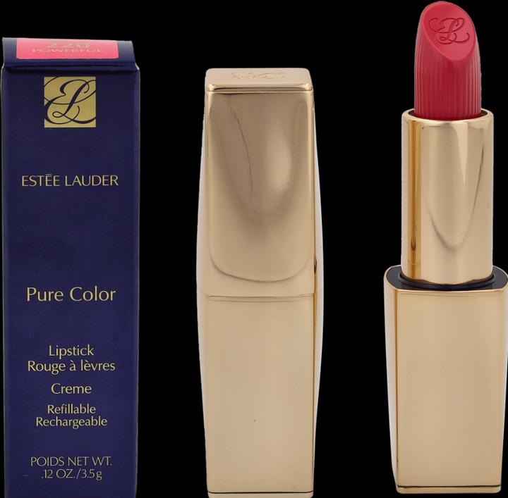 Actual product image Estée Lauder Pure Color Emerald Lipstick Crème Powerful (No. 220 - Powerful)