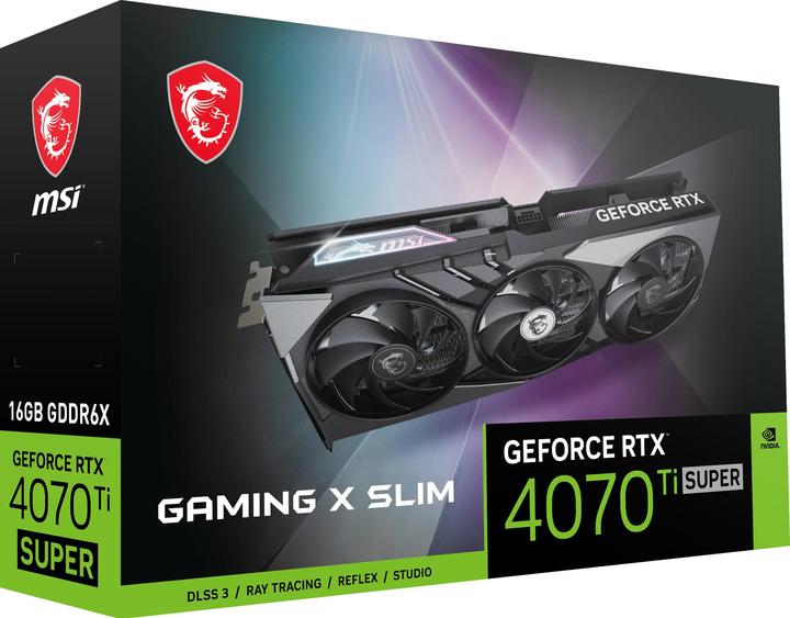 MSI GeForce RTX 4070 Ti SUPER GAMING X SLIM (16 GB)