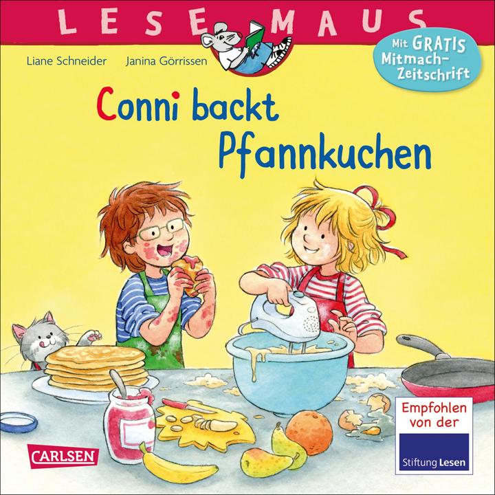 Image du produit LESEMAUS 123: Conni backt Pfannkuchen (Allemand, Liane Tailor, 2018)