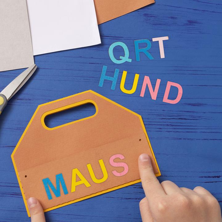 Image du produit Relaxdays Jeu de 324 lettres en bois