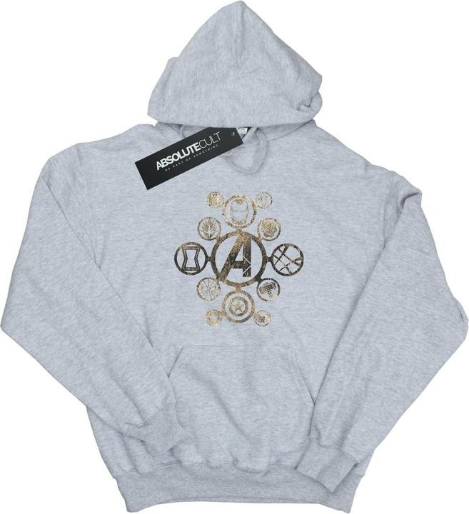 Immagine prodotto Avengers Infinity War Icons Felpa con Cappuccio Ragazze (152, 158)