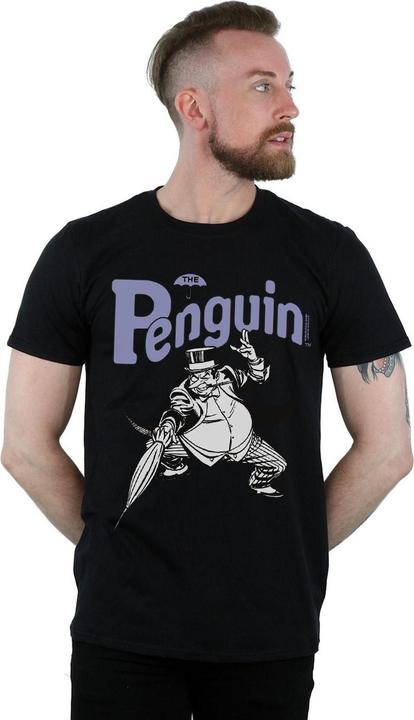 Actual product image Mens Penguin Mono Action Pose T-Shirt (M)