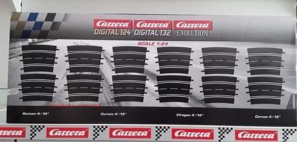 Image du produit Carrera Courbe 4/15° pour Evo/Digi
