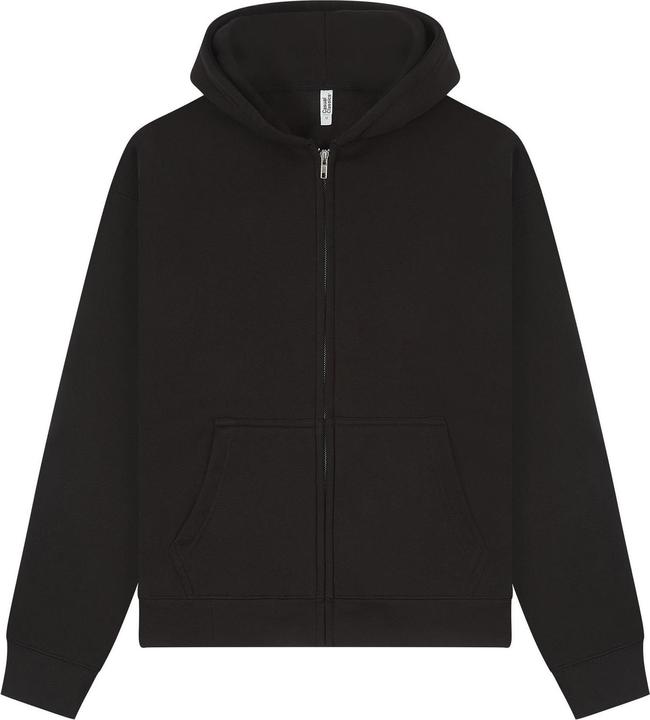 Casual Classics Premium Hoodie mit durchgehendem Reissverschluss