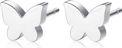 Image du produit Sagapo S'AgapÃµ - Boucles d'oreilles en acier avec papillons CLICK SCK156