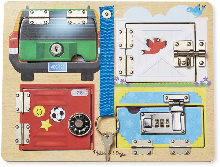 Melissa & Doug Brett Mit Schlössern Und Riegeln