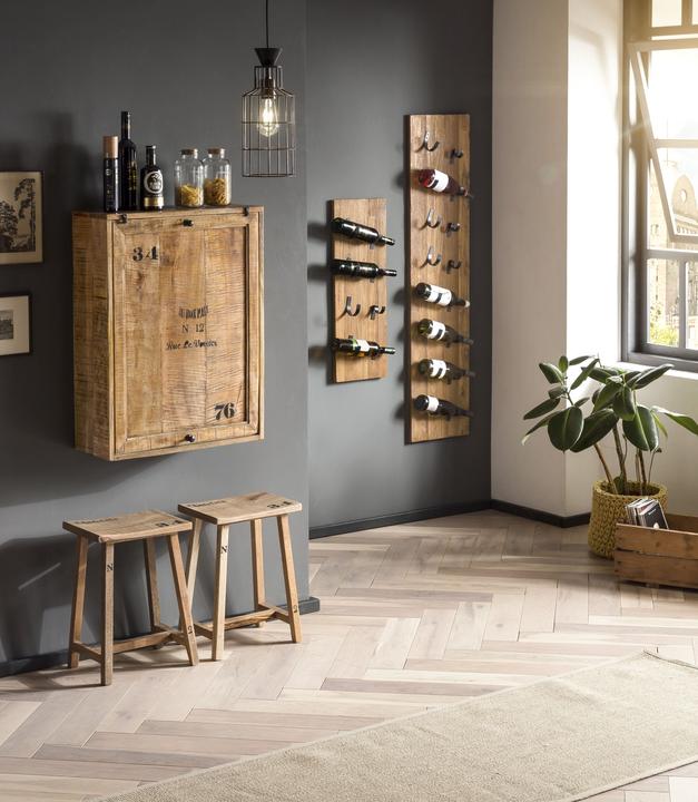 Immagine prodotto SIT Möbel Tavolo pieghevole con 2 sgabelli Natura rustica (60 x 80 x 25 cm)