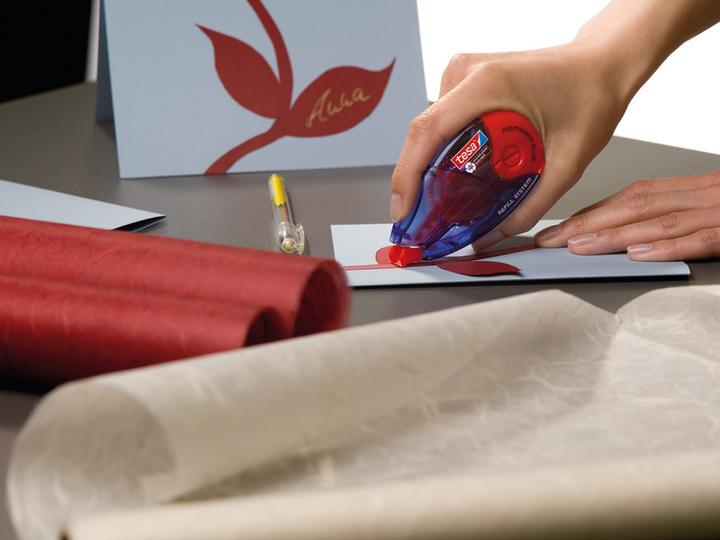 Actual product image tesa Adhesive roller permanent, refillable