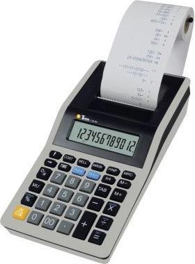 Twen Tischrechner 110 PD blau 102x45x200 mm (BxHxT) Batterie Netzbetrieb grau/schwarz (Netzbetrieb)
