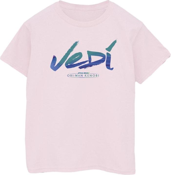 Image du produit Star Wars - T-shirt OBI-WAN KENOBI JEDI PAINTED FONT - Femme (L)