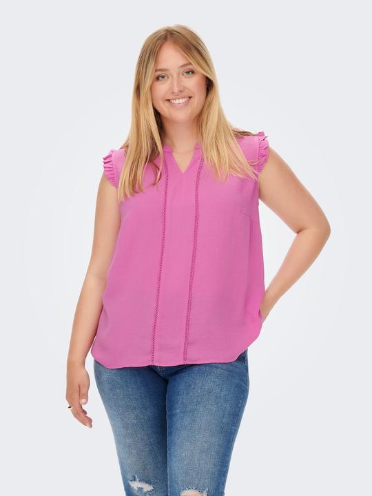 Produktbild Only Curvy Rüschenärmel Oberteil (48)