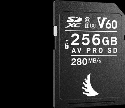 Actual product image Angelbird AV PRO V60 (256 GB, SDXC, U3, UHS-II)