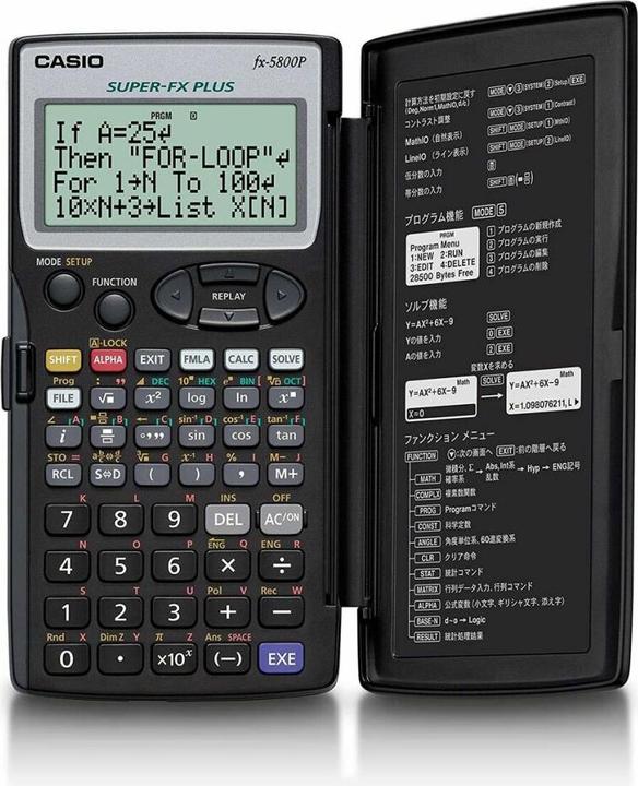 Produktbild Casio FX 5800 P (Batterien)