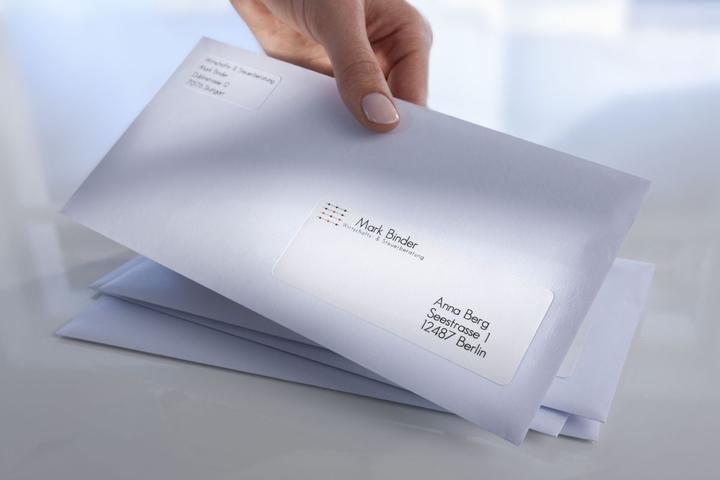 Actual product image Avery Address labels