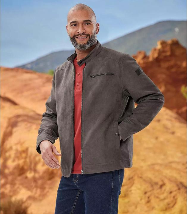 Image du produit Atlas For Men Veste Arizona State en daim (XL)
