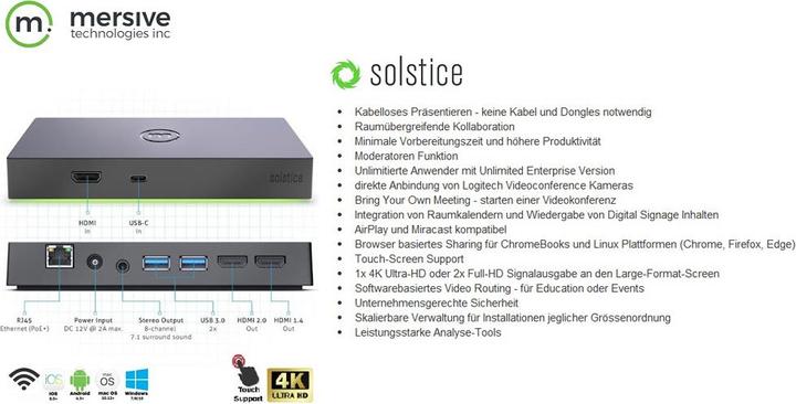 Actual product image mersive Solstice Pod Gen3 Unlimited (2 years) (HDMI 2.0, HDMI 1.4b)