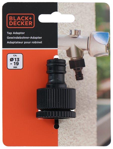 Actual product image Black & Decker 1/2 Tap adaptor 1/2&3/4 reduce (Hose connector)