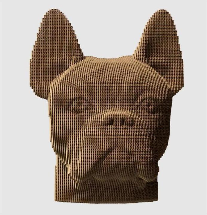 Immagine prodotto Cartonic Bulldog - Modello di cartone 3D