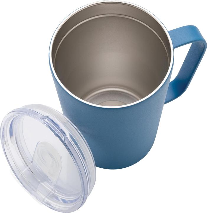 Actual product image Xd Collection Modern Recycled Stainless Steel Mug With Lid (0.42 l)