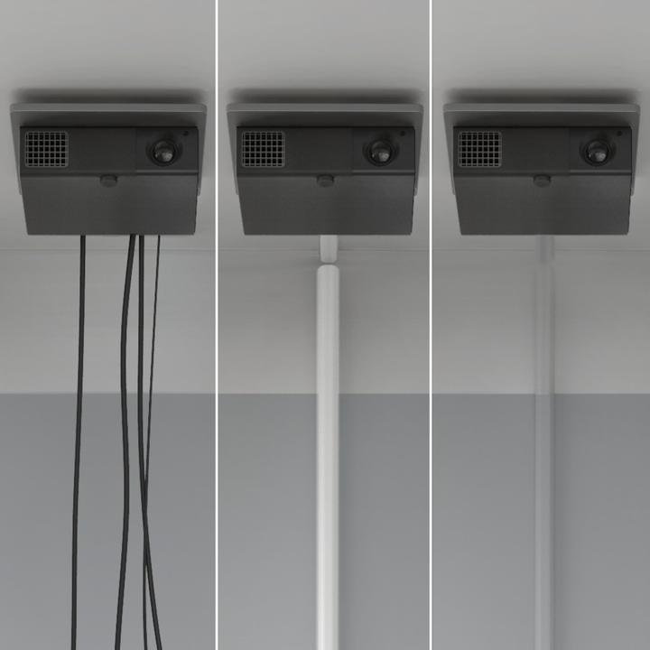 Image du produit Hama Gaine de câble en PVC, demi-ronde (Conduit, 100 cm)