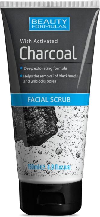 Immagine prodotto Beauty Formulas Scrub viso al carbone vegetale (Esfoliazione, 150 ml)